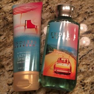 Bath and body work endless beach set